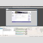 Screenshot OBS Oberfläche