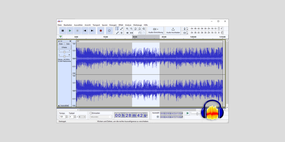 Screenshot Audacity