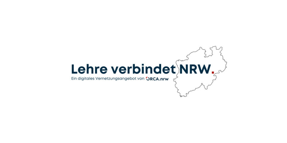 Lehre verbindet NRW, ein digitales Vernetzungsangebot von ORCA.nrw
